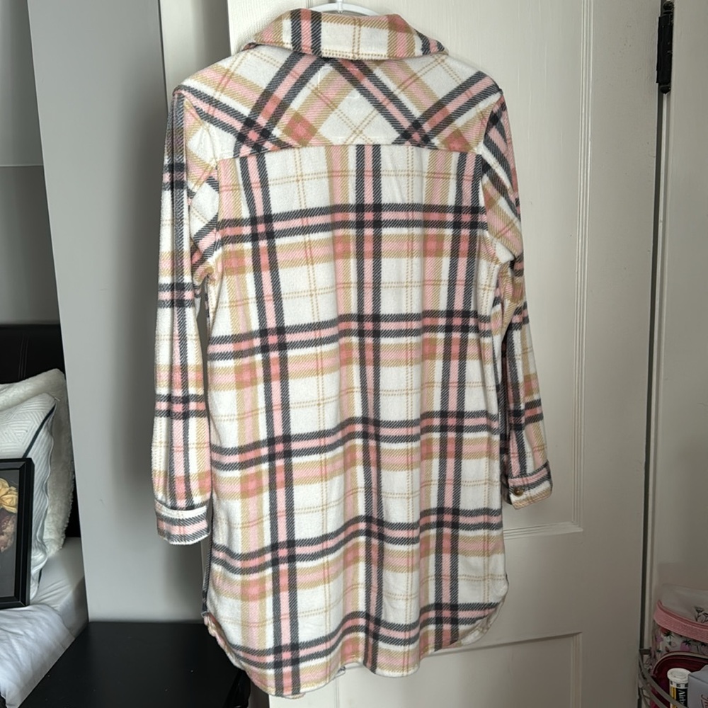 Fleece shacket - Picture 4 of 4